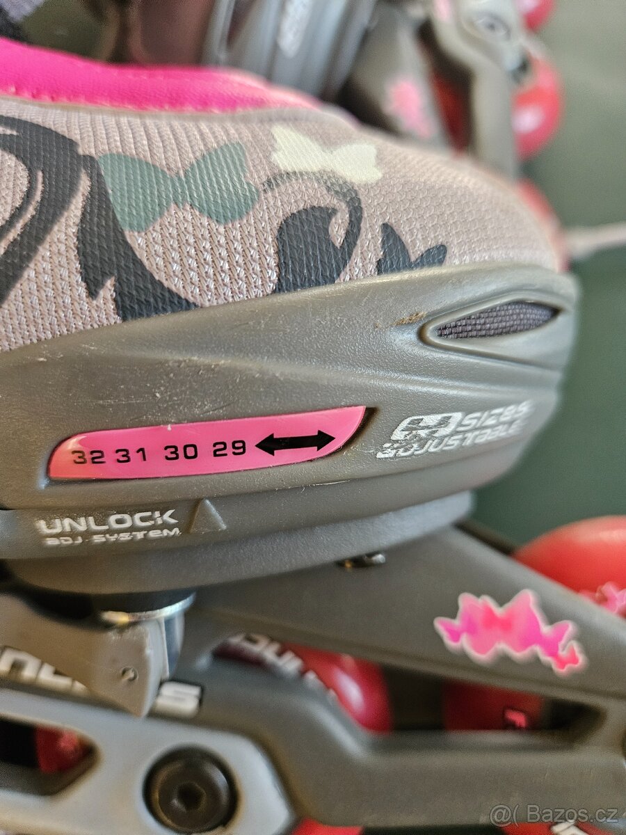 Dívčí kolečkové brusle - 5