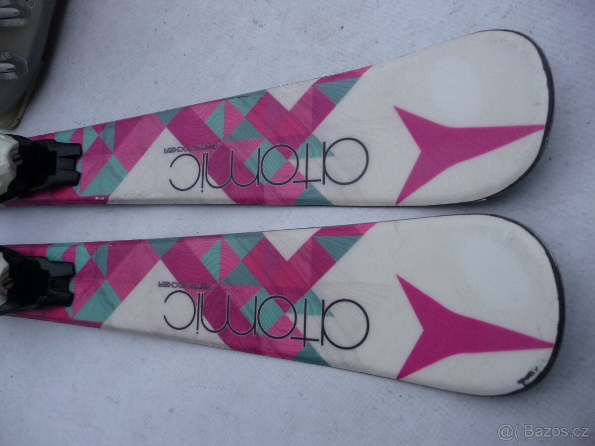 343. Detske lyže ATOMIC - 100cm + boty LANGE 30 eu SET - 5