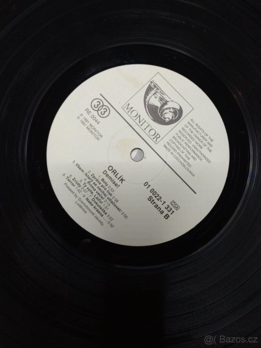 LP ORLÍK DEMISE 1991 MONITOR - 5