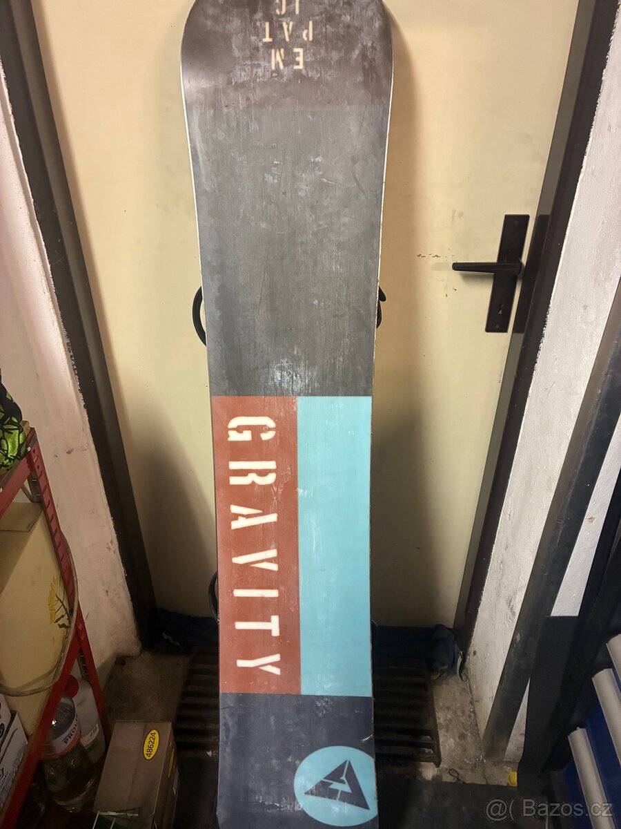 Prodám snowboard gravity 160cm + boty ride - 5