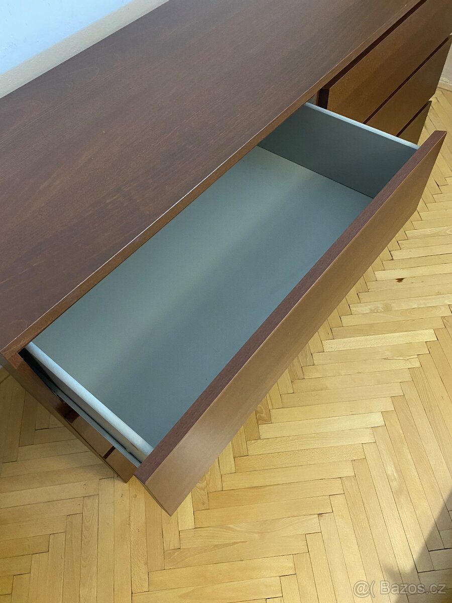 Komoda IKEA- Malm, s 6-ti zásuvkami - 5