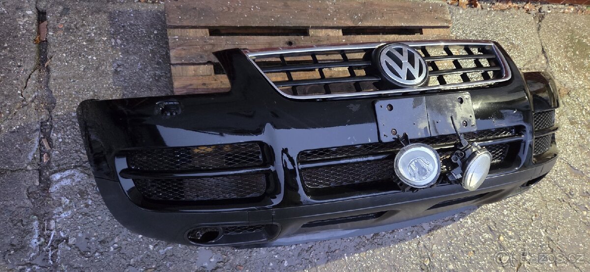 Vw touareg přední nárazník, kapota, blatník, LC9Z černá - 5
