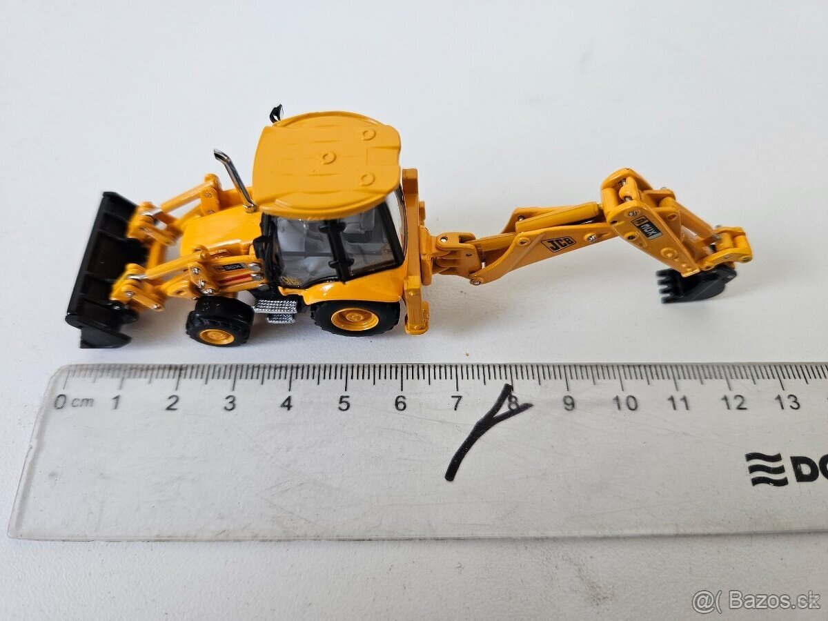 Historický kovový model JCB 3CX 1/87 Motorart - 5