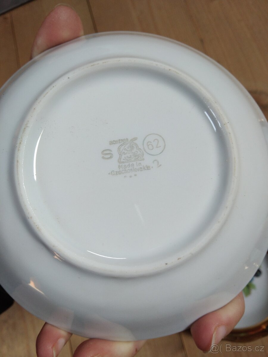 Sada porcelánových misek, signováno - 5