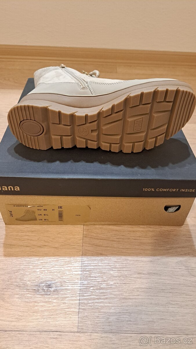 Dámské zimní boty vel. 40 zn. Jana - 5