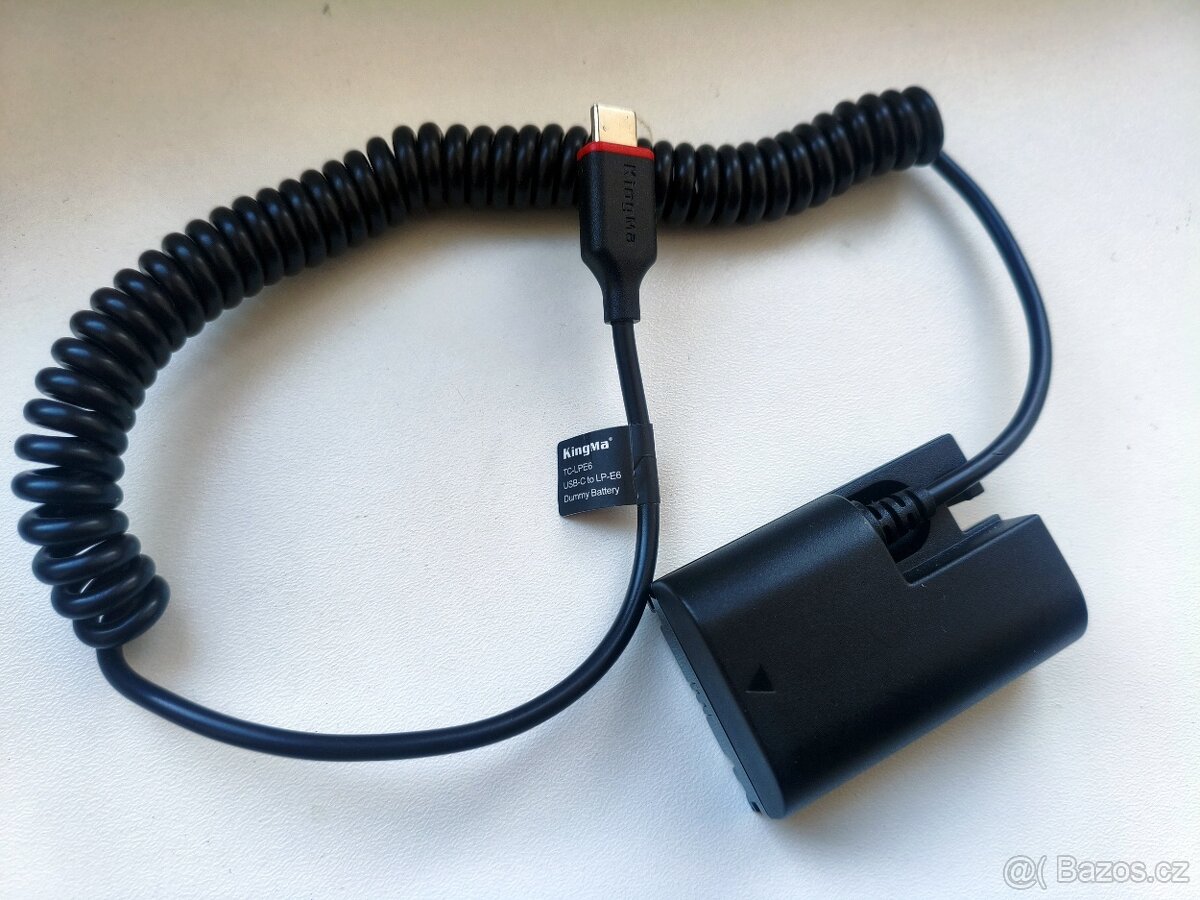 Canon nabíječka + baterie LP-E6 - 5