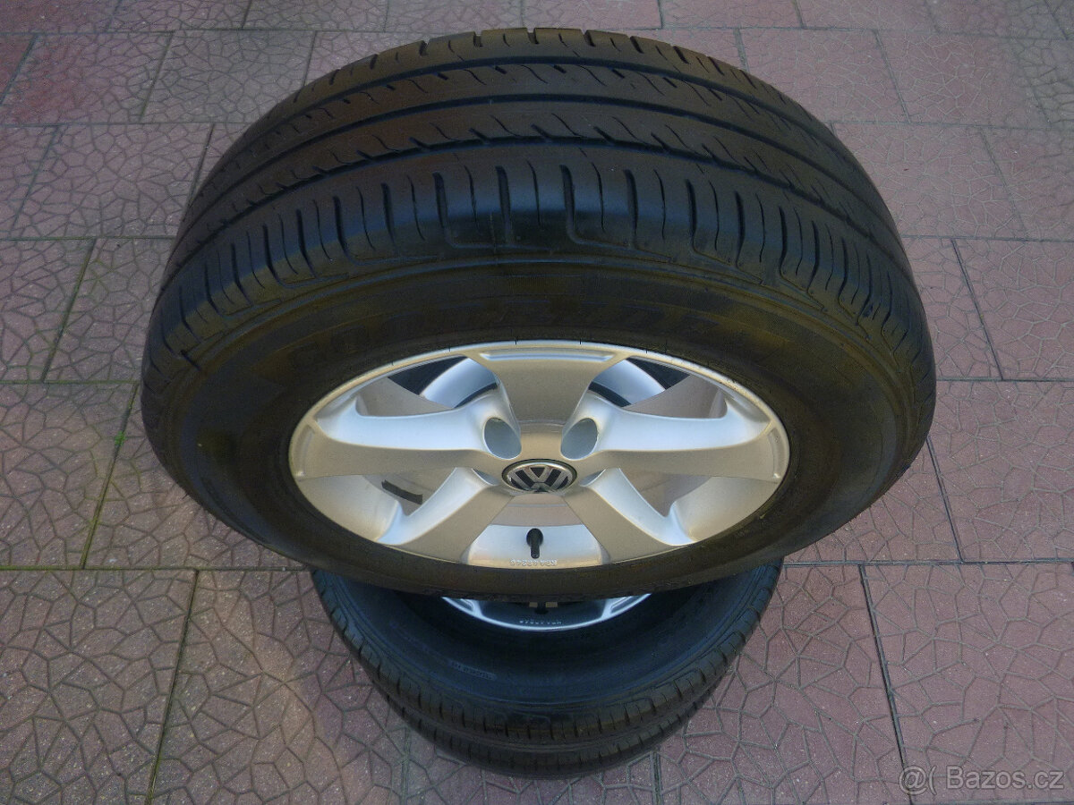 Celoroční alu sada originál VW Tiguan 5x112 6,5Jx16 ET33 - 5