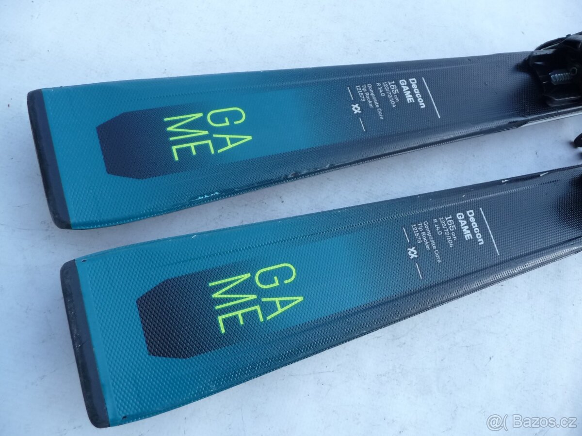 160. lyže VOLKL DEACON GAME - 165 cm sezona 21/22 - 5