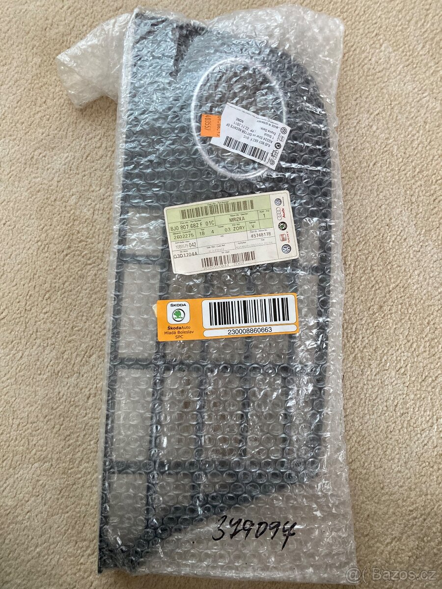 Mřížka nárazníku AUDI TT 8J 8J0 807 681 F pravá/levá - 5