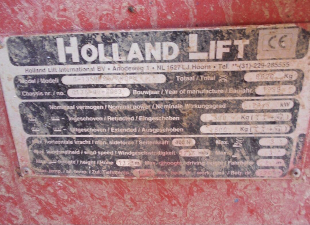 Plošina Holland Lift - 5