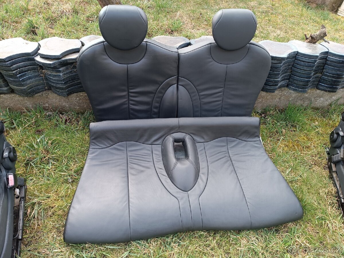 Celokožené sedačky sada Mini cooper S R53 a R50 - 5