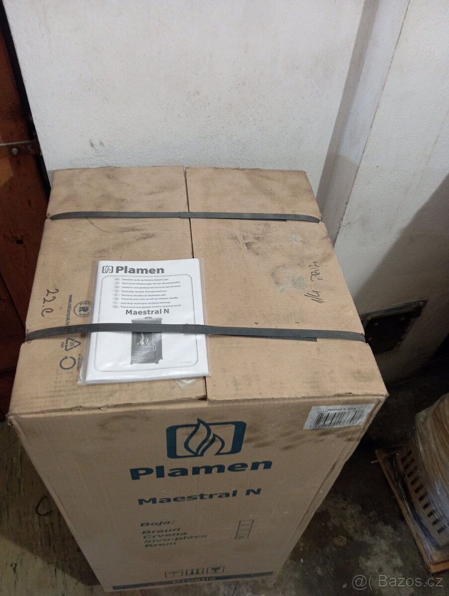 krbová kamna MAESTRAL - nová, nerozbalená - 5