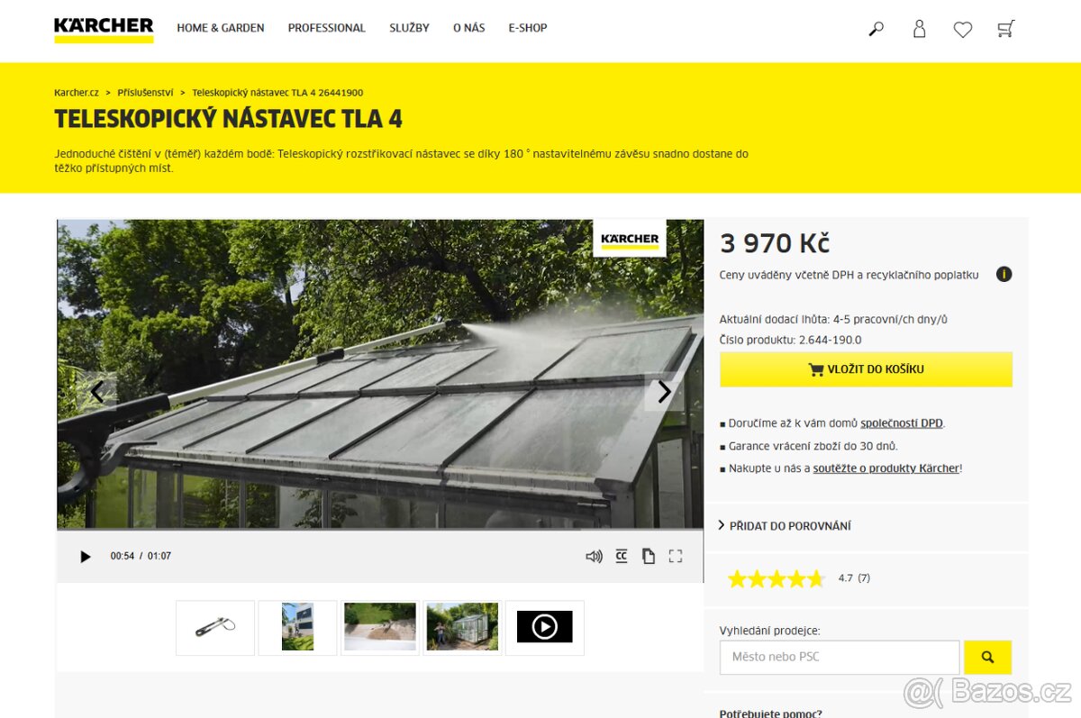 Kärcher TLA 4 teleskopická trubka pro vysokotlaké čističe - 5