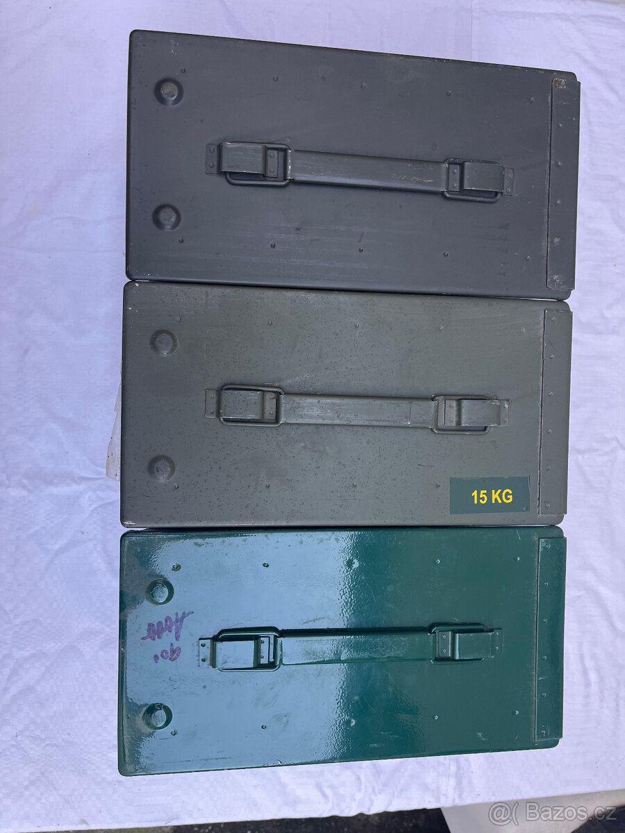 Bedny na munici, náboje - 5