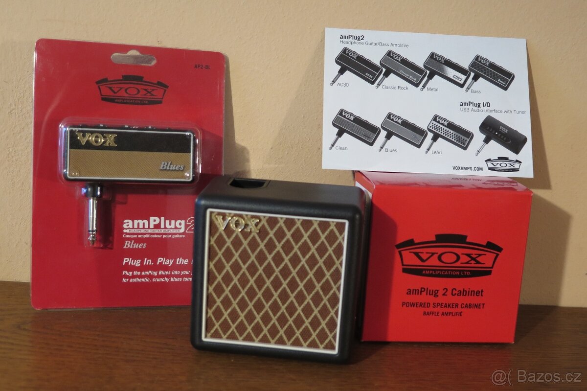 VOX kabinet a sluchátkový zesilovač. - 5