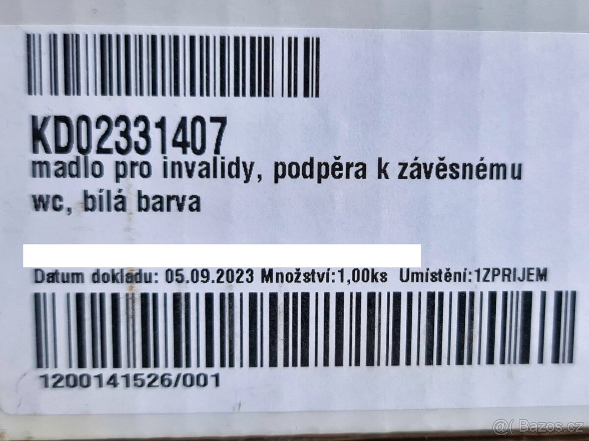 Dvoubodová bezpečnostní podpěra na toaletu za 25% pův. ceny - 5