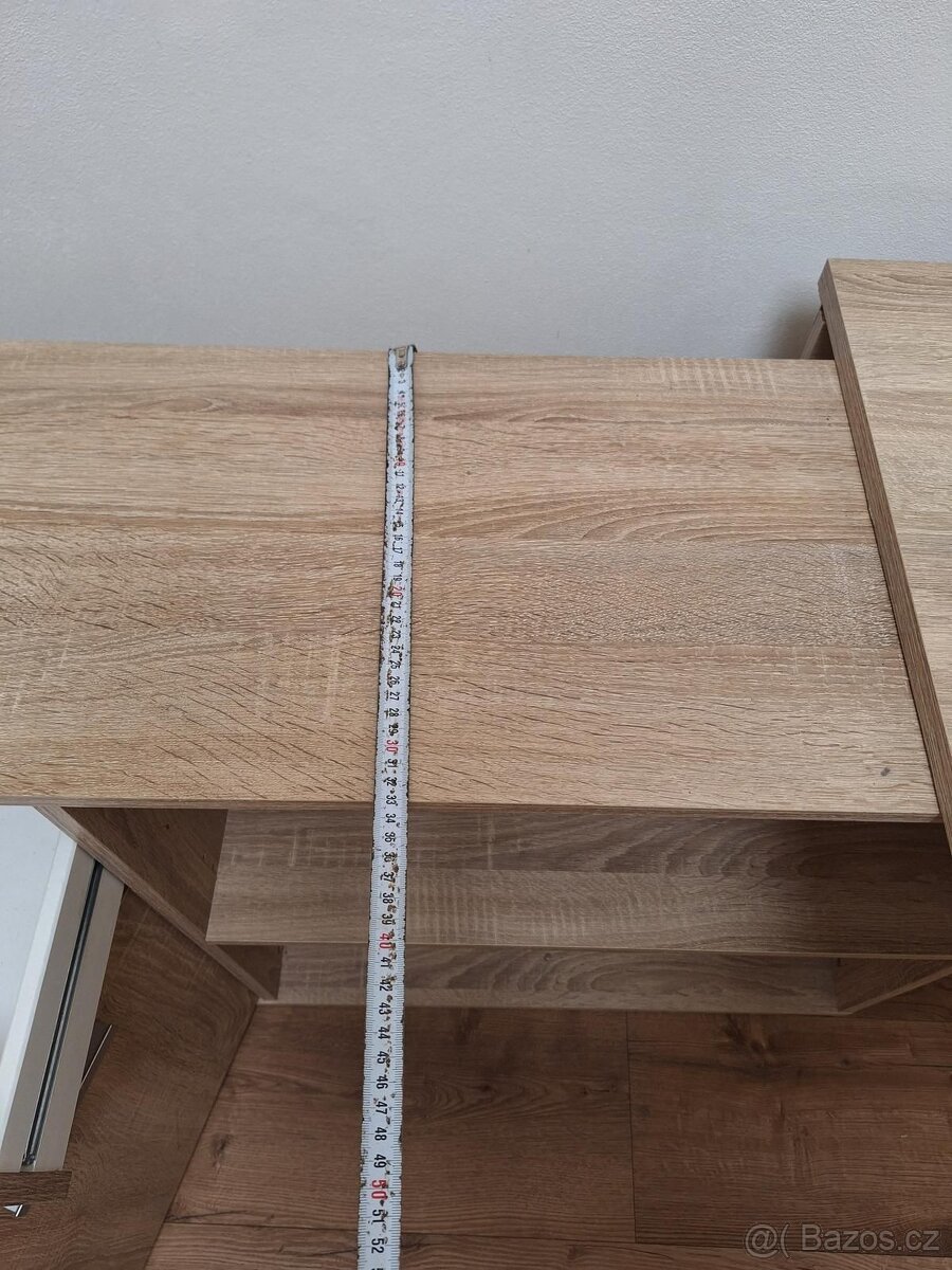 Pracovní PC stůl s poličkami - 5