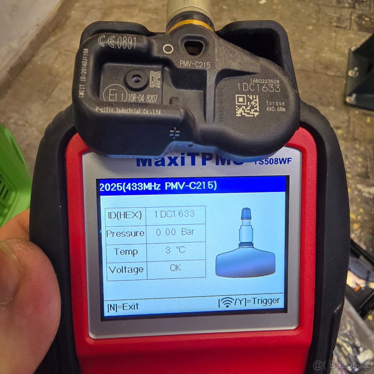 Senzory tlaku (TPMS) originál TOYOTA/LEXUS - 5