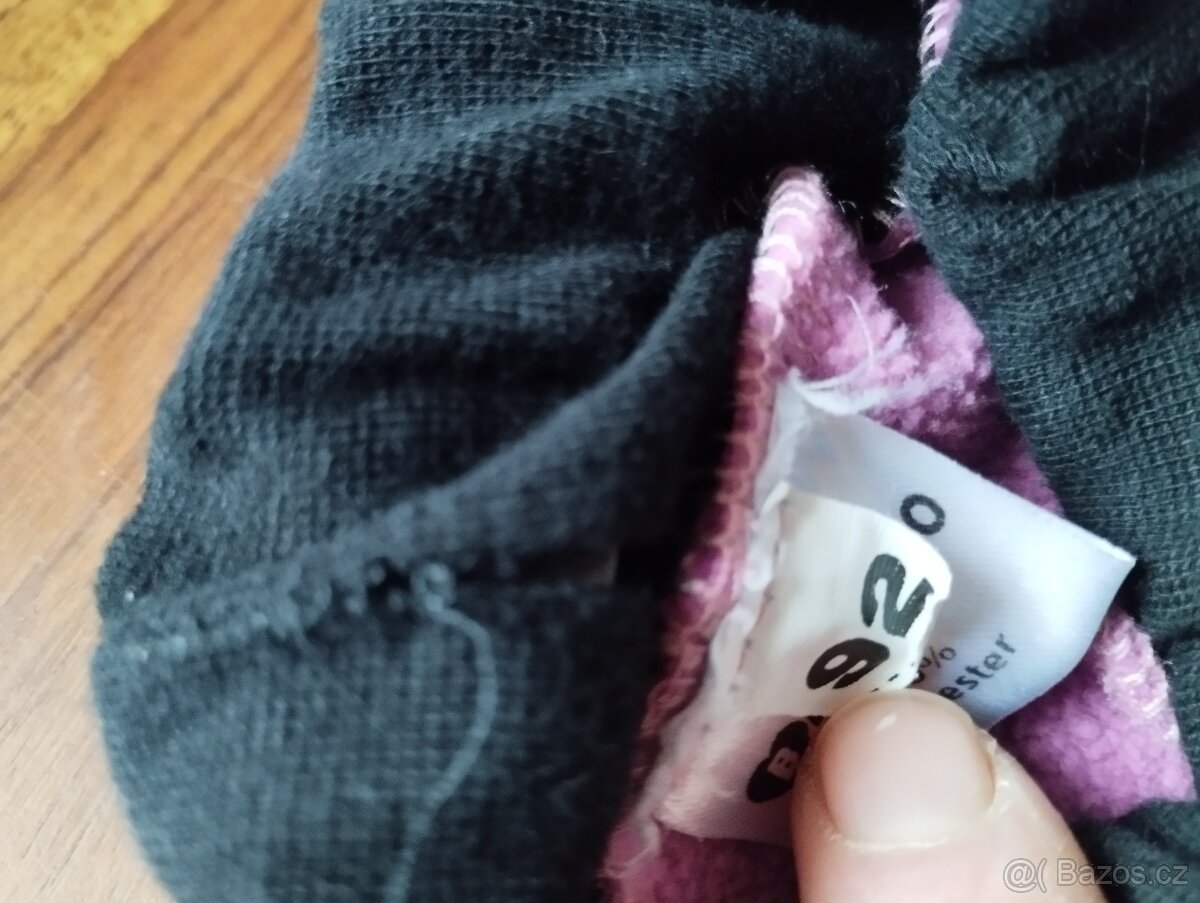 Softshellové kalhoty + čepice 92/98 + 110/116 - 5