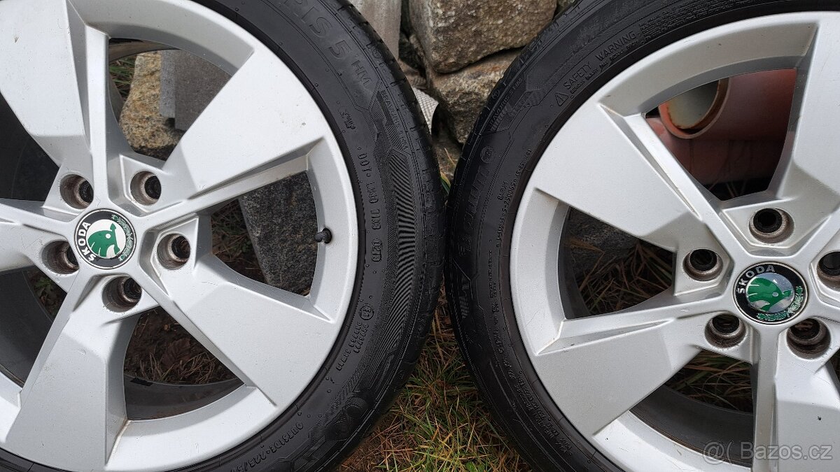 Alu disky 7Jx 17 H2 ET45 5 x 112, YETI - 5