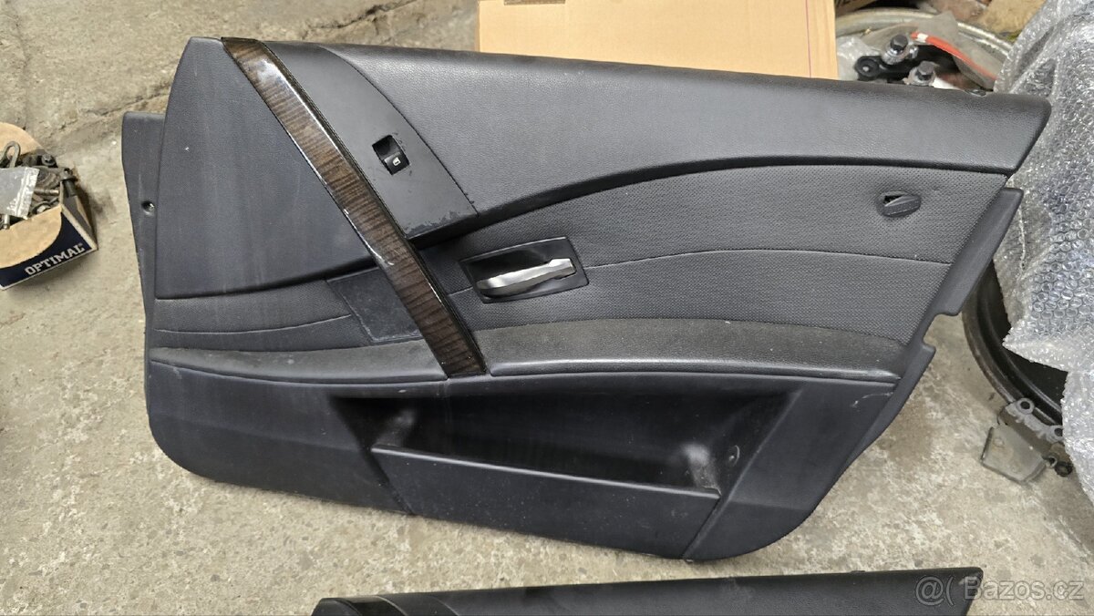 Bmw e60 kožené tapce - 5