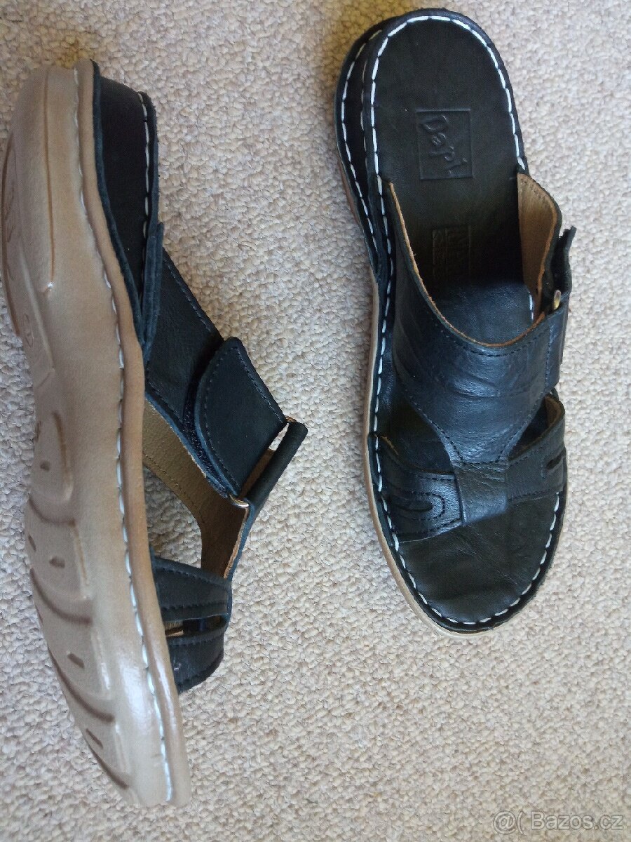 Kožené sandály Dapi NOVÉ - 5