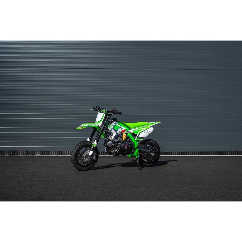 Pitbike Leramotors Thunder 70ccm, kola 10/10, zeleny