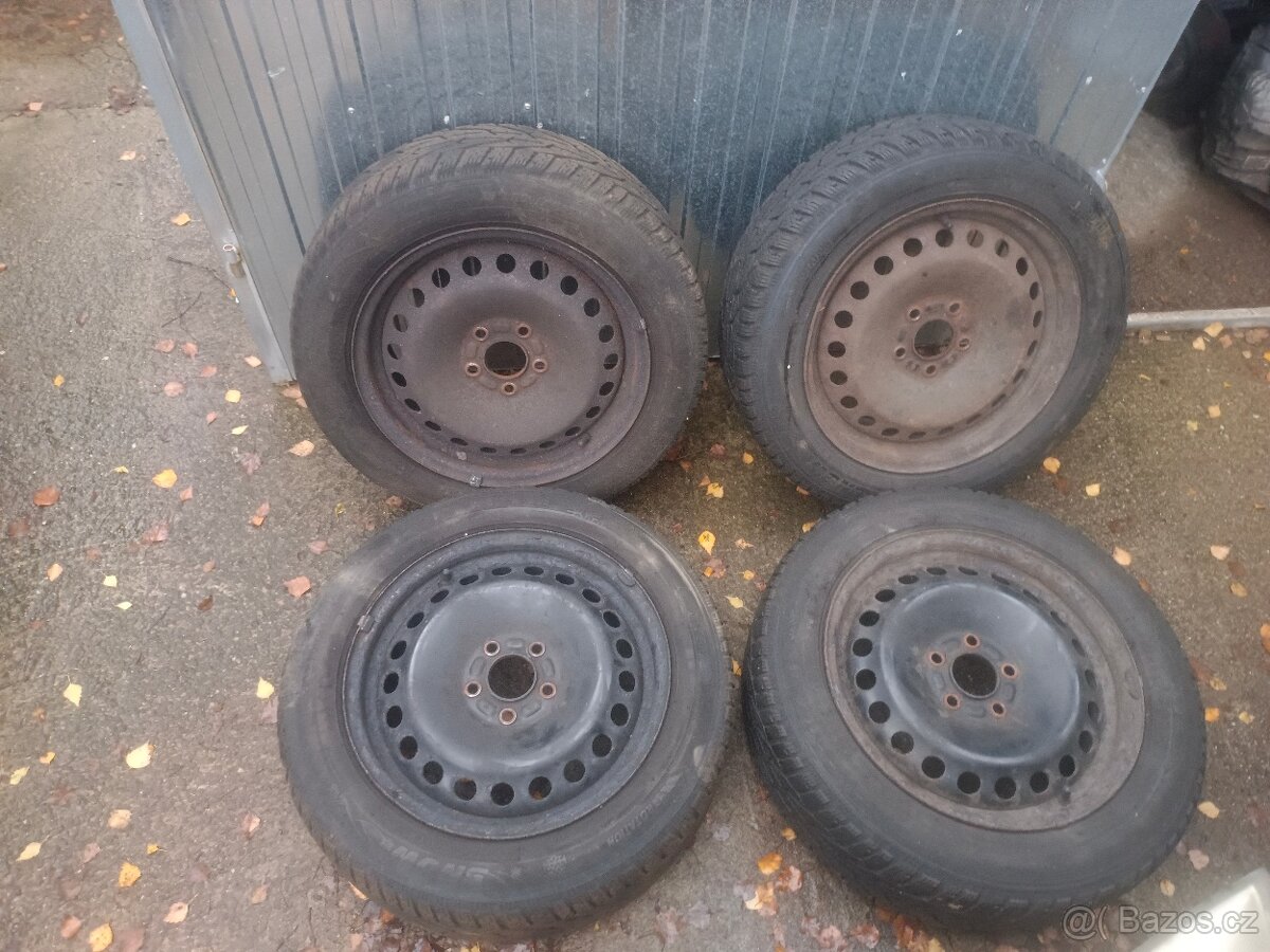 Zimní sada na plechu 5x108 Ford Mondeo mk3 - 5