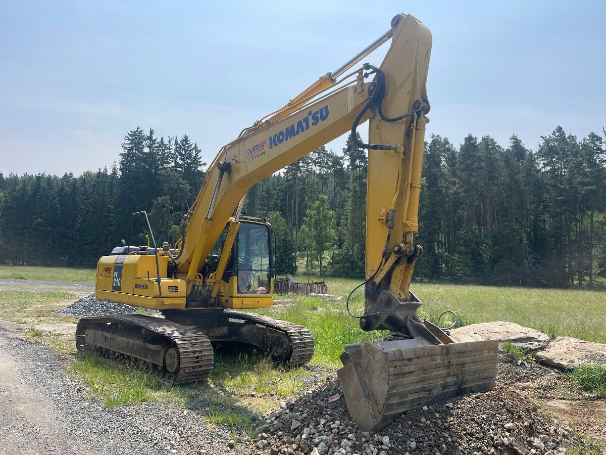 Prodám KOMATSU PC 210 LC-7 R.V. 2005, 11558 mh - 5