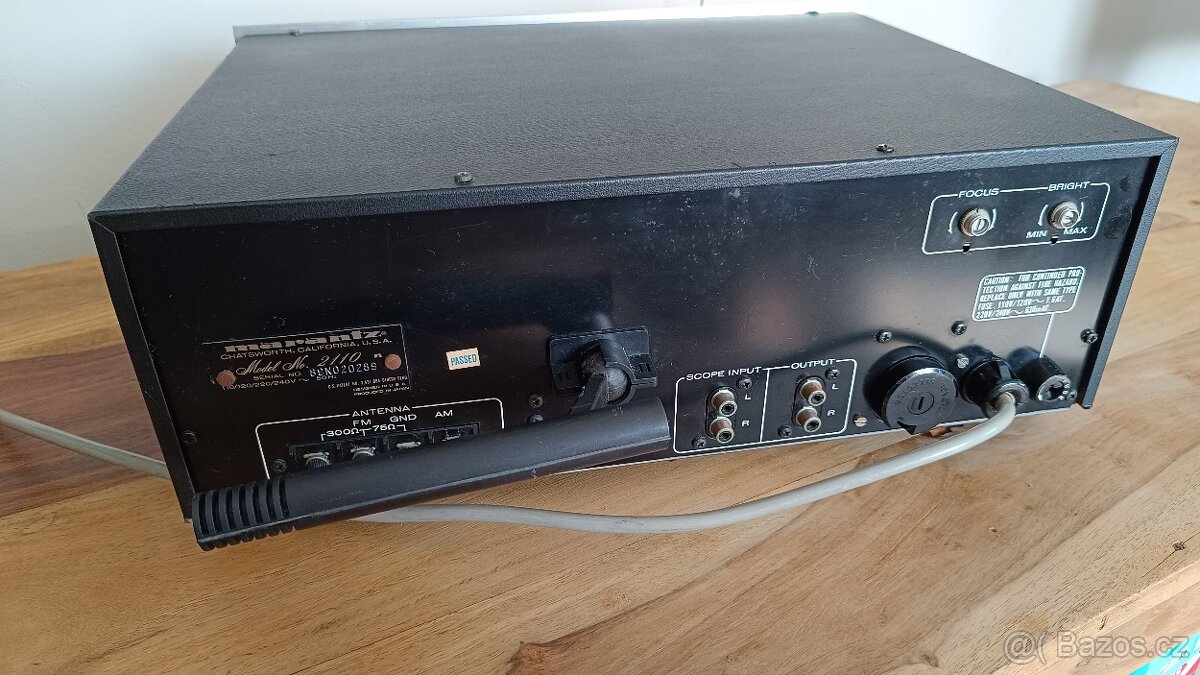 Marantz 2110, vintage tuner s osciloskopem - 5