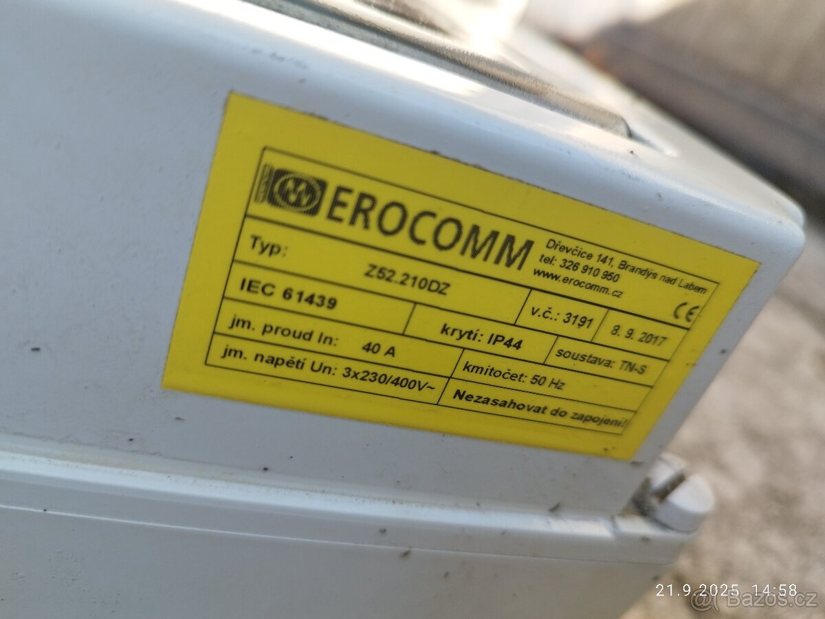 Erocomm skříň zásuvková , stavební rozvaděč - 5