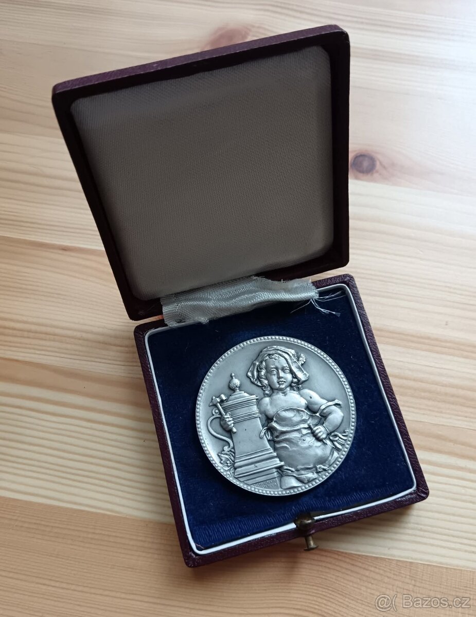 Stříbrná medaile Obchodní a Živnostenská Komora v Praze orig - 5