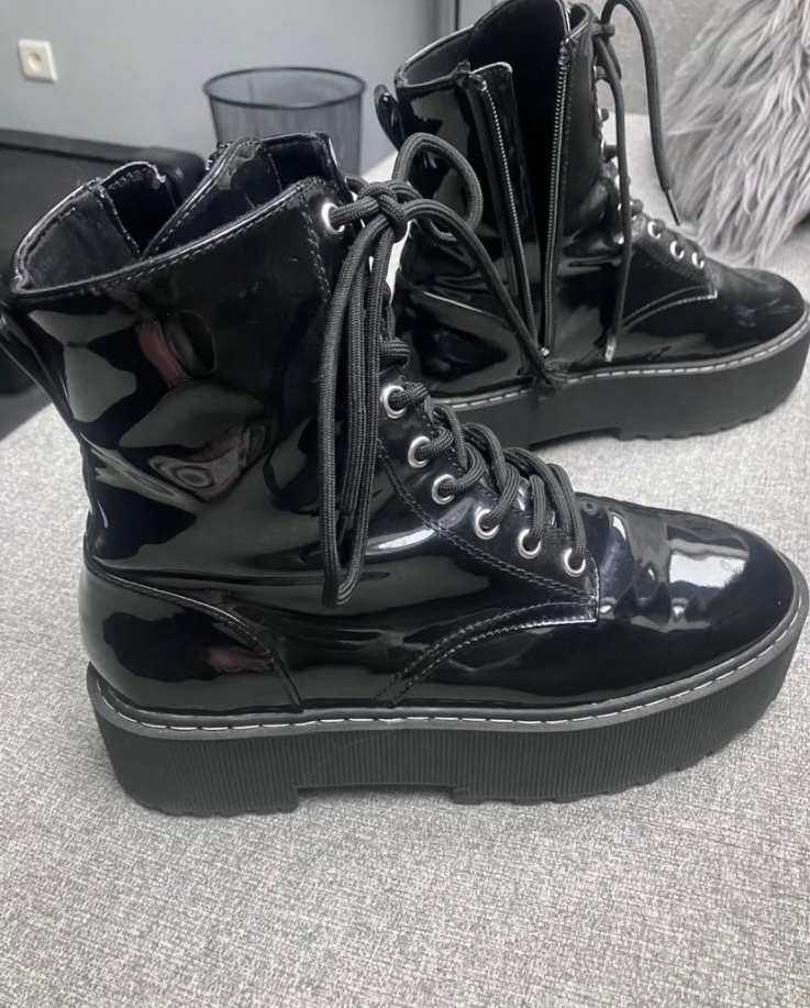 Boty H&M na platformě 39 velikost - 5