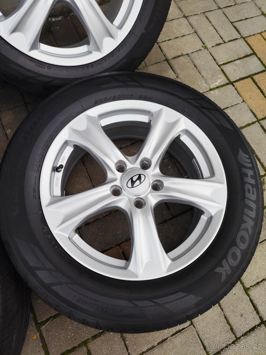 ALU 5x114.3 r17 HYUNDAI + PNEU - 5