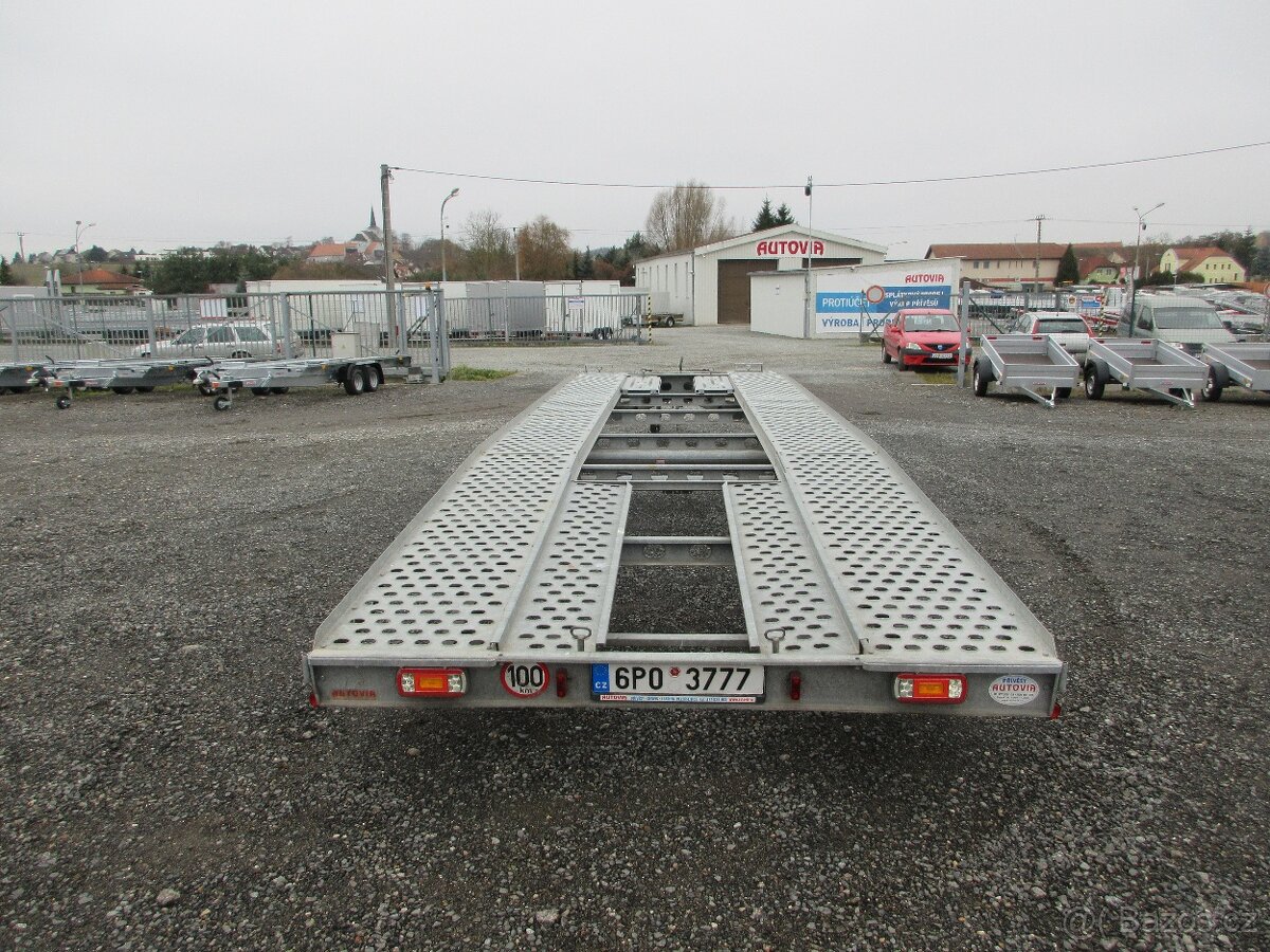 Bazarový přepravník 2 aut TPAV 3,5T 8,00x2,20 - 5