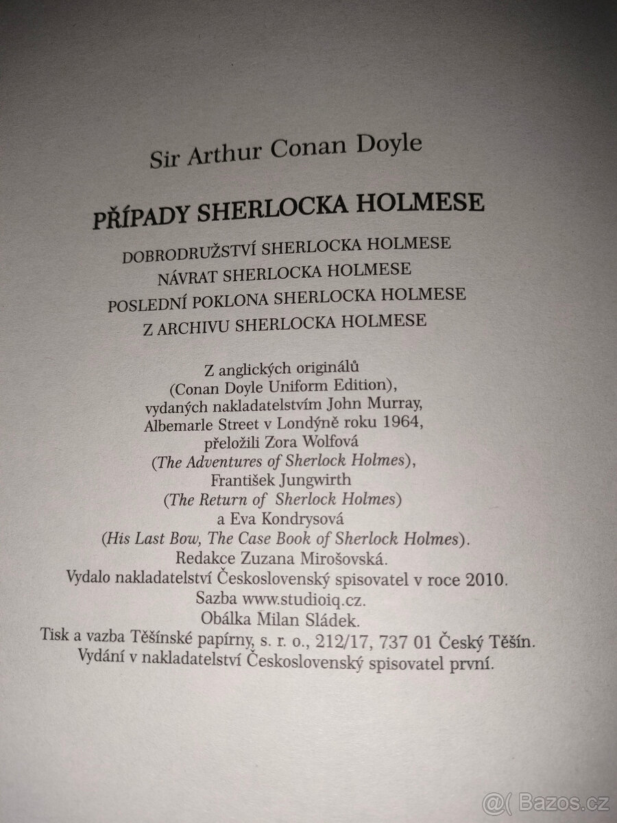 Arthur Conan Doyle - Případy Sherlocka Holmese - 5
