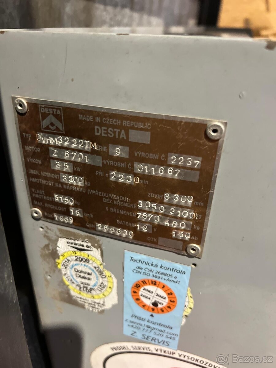 Prodám VZV Desta - 5