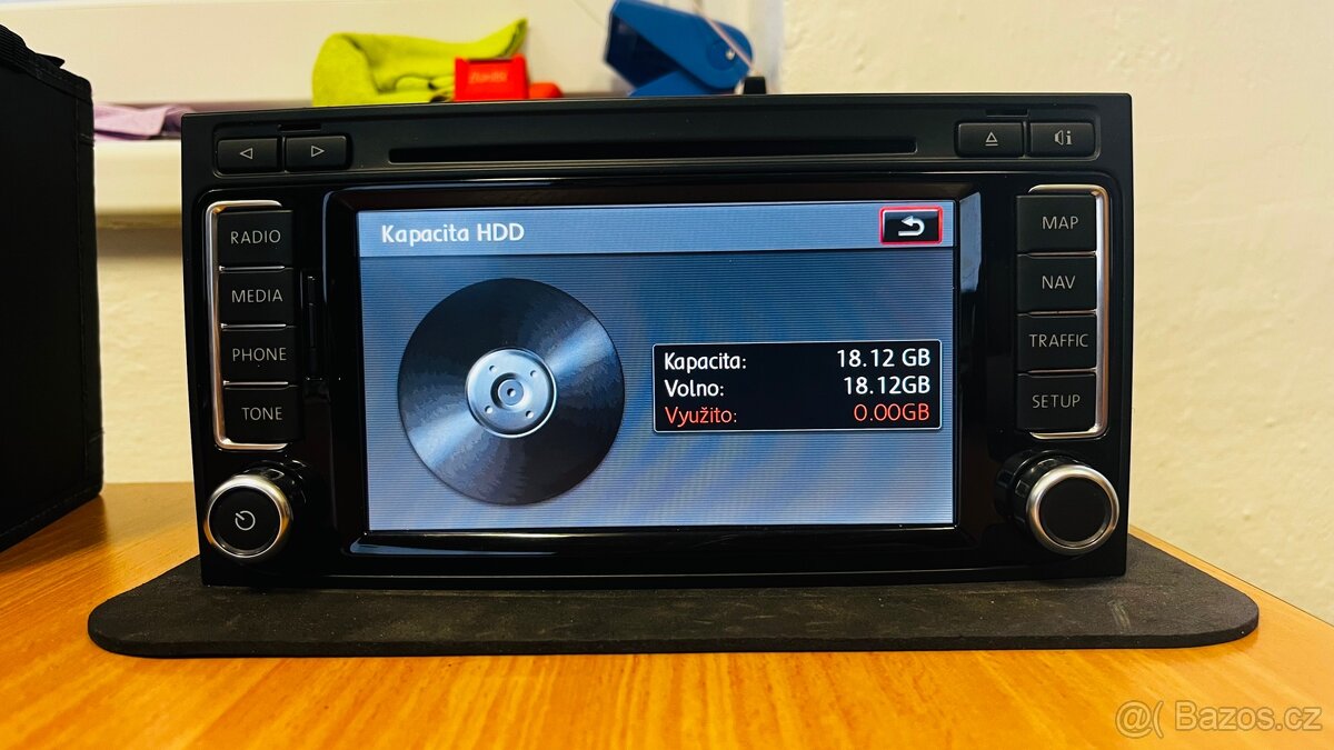 Rádio - navigace - RNS510 - Touareg / Multivan - RNS 510 - 5