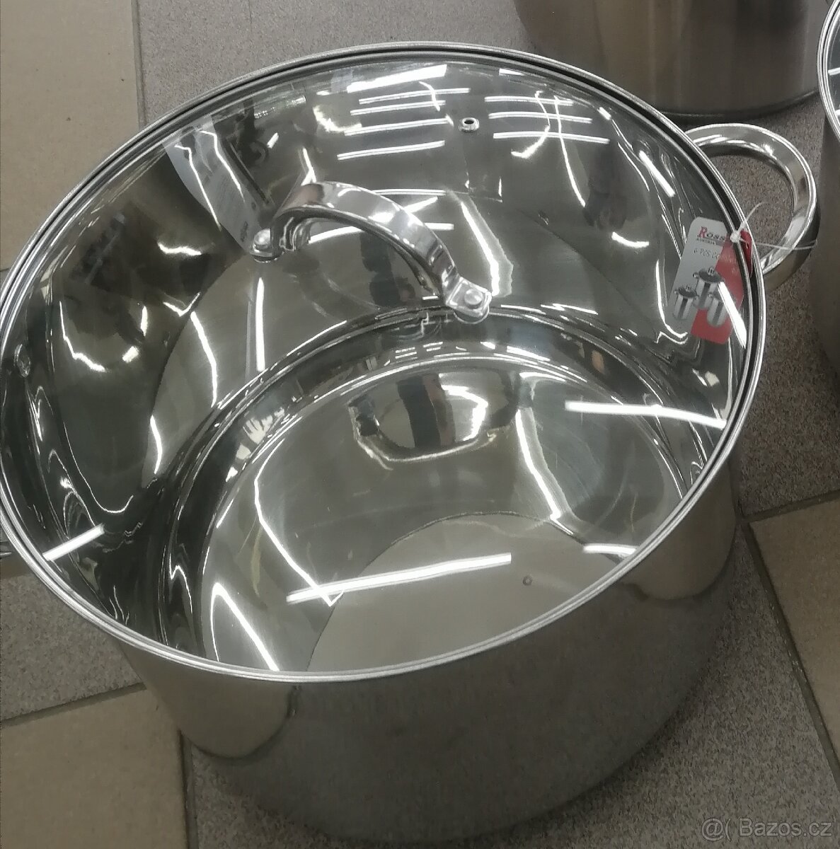 Hrnce nové nerez Gastro užitný objem: 10, 12, 15 l - 5