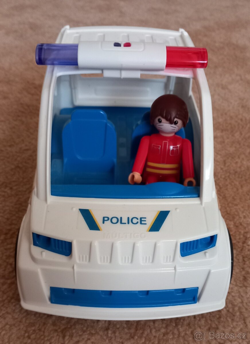 Cisterna, Sklápěcí auto, Policie Igráček Multigo - 5