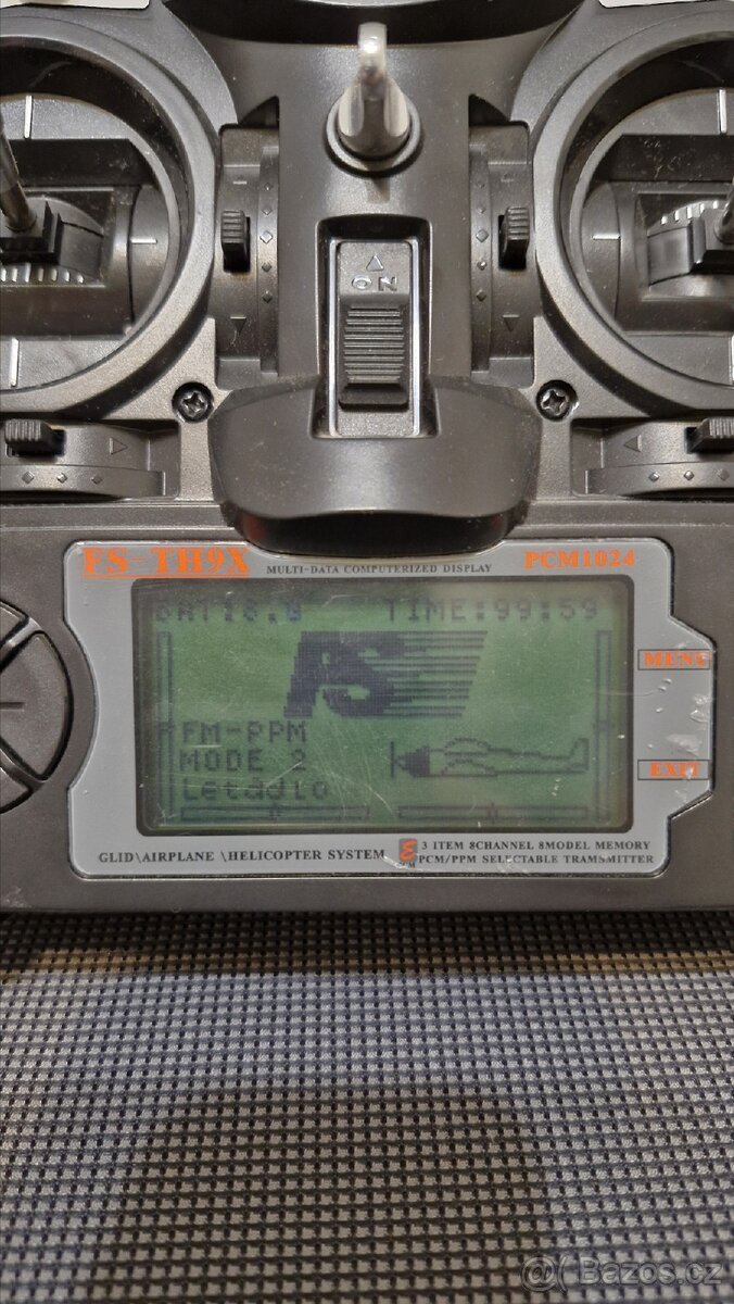 RC ovladač, 8 ch, 2,4 GHz - 5