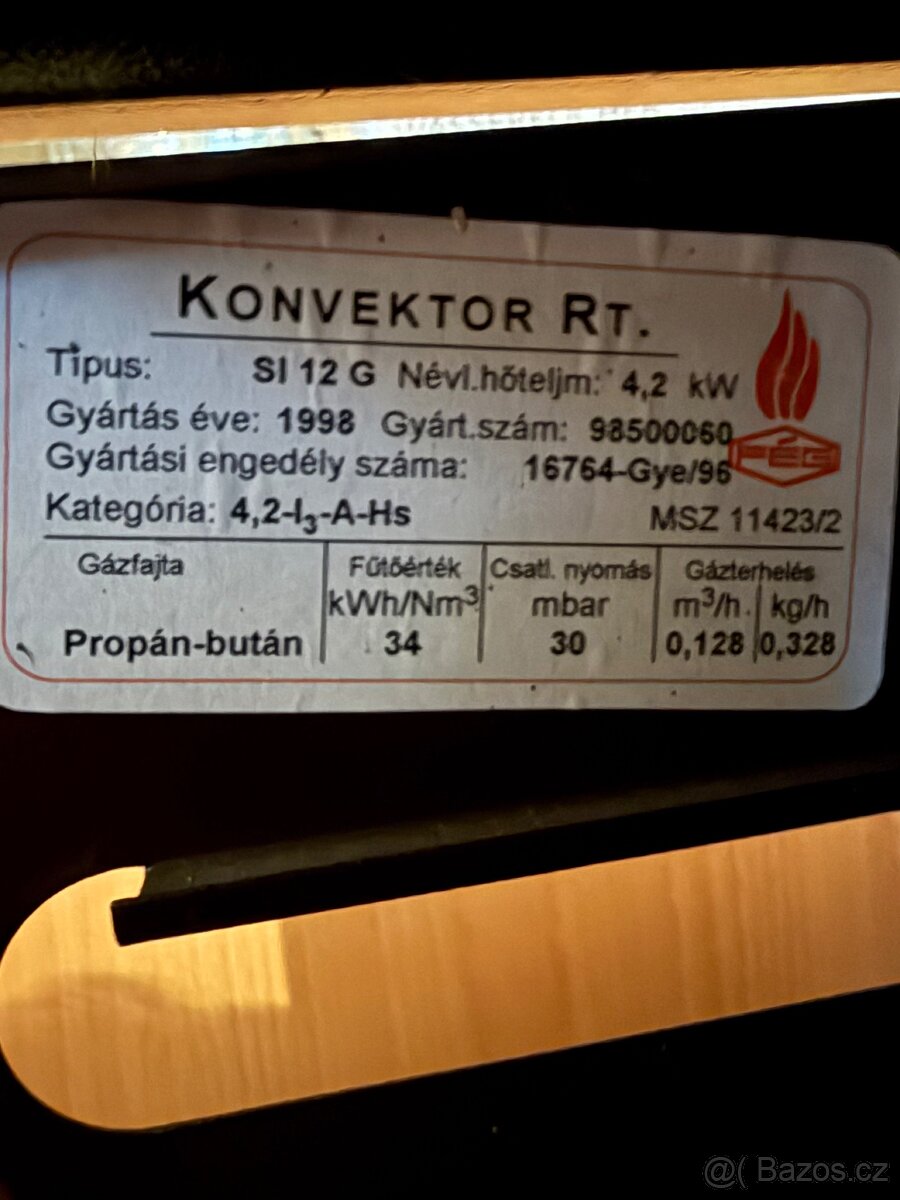 Plynová kamna - 5