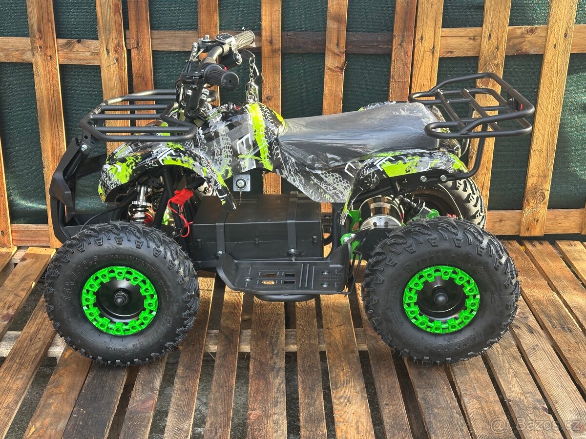 Elektro ATV Čtyřkolka 1200W 48V kola 6” AE008