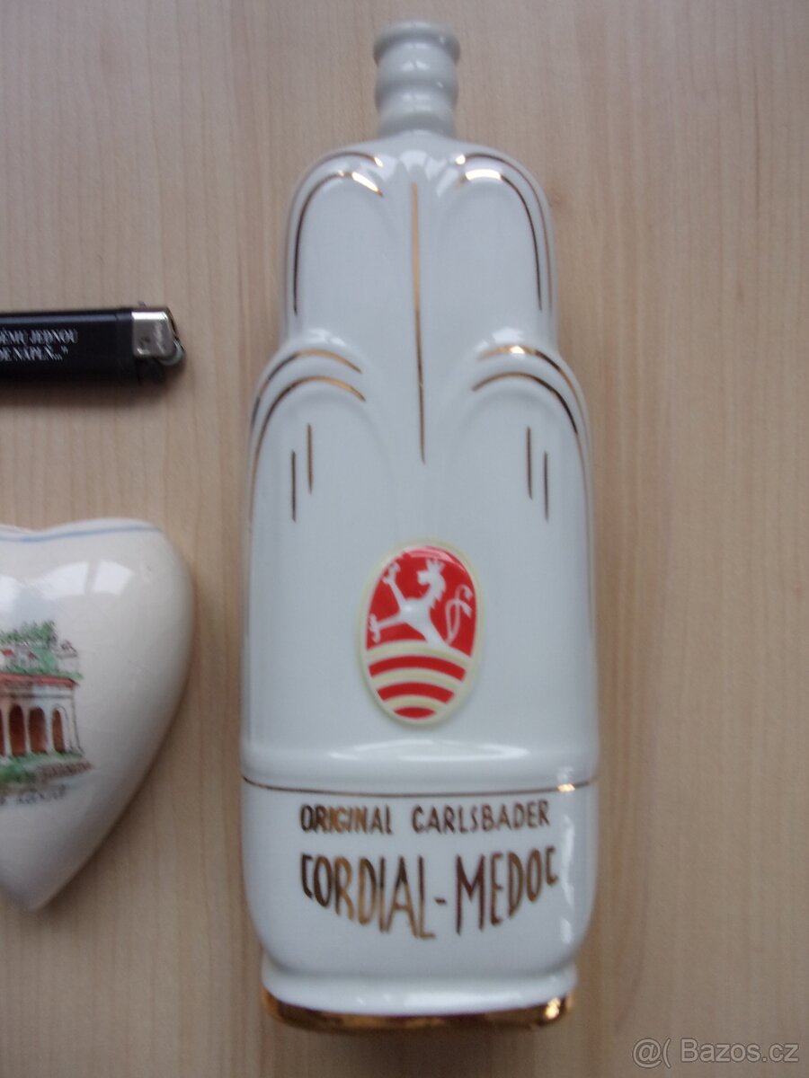 3x STARÝ PORCELÁN A KERAMIKA Z LÁZNÍ - K. VARY, MAR. LÁZNĚ - 5