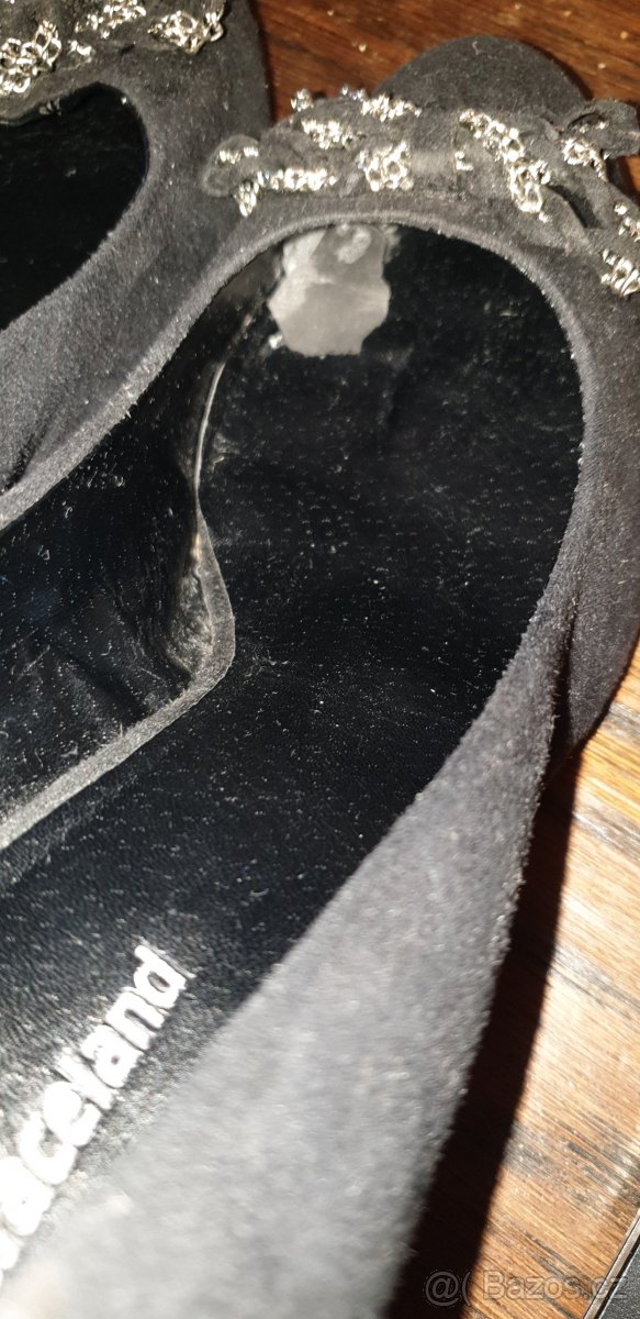 Dámské černé lodičky - 5