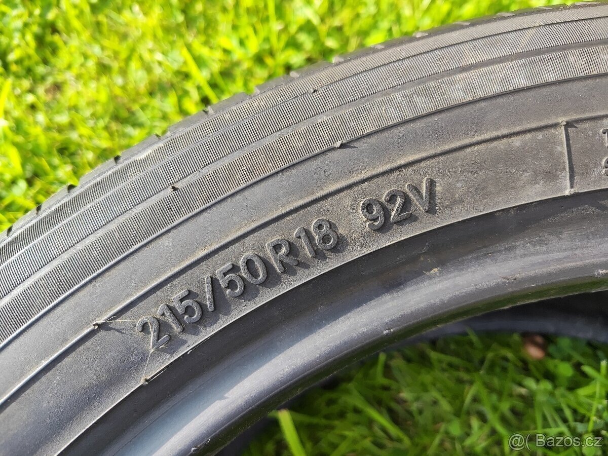 Letní pneumatiky Toyo 215/50/18 5,7mm - 5