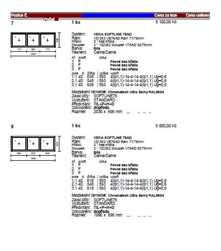 Nová okna, skla - 5
