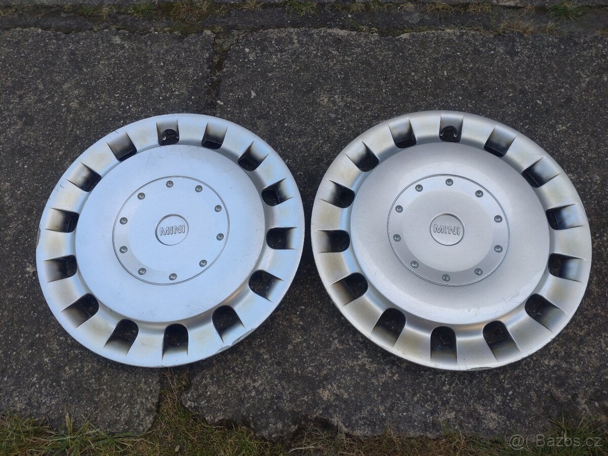 2kusy originálních 15" poklic Mini Cooper - 5