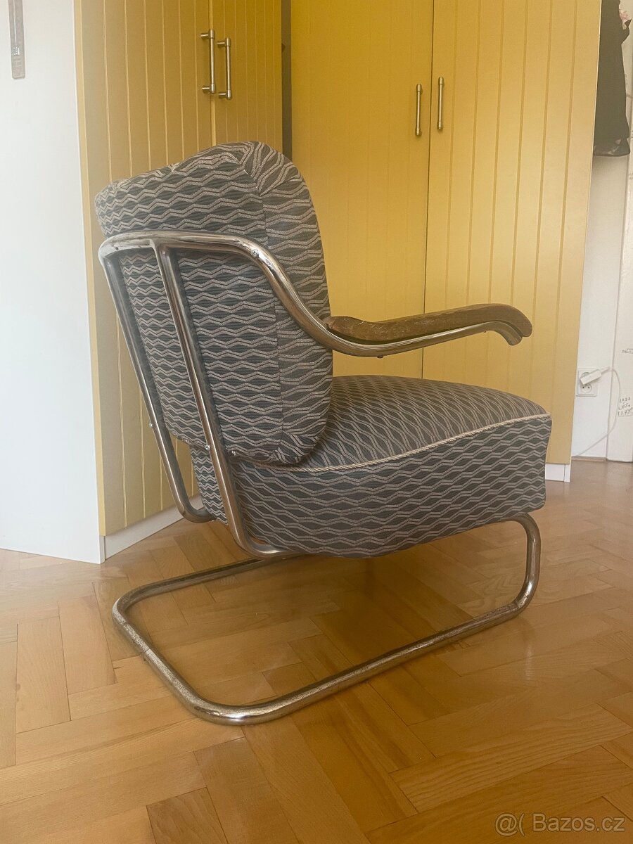 Funkcionalistické křeslo MÜCKE MELDER - 5