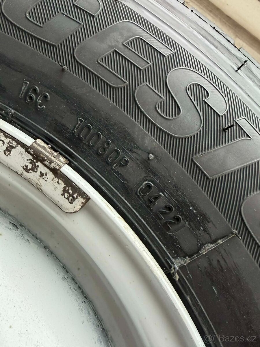 215/70r15 C nová obutá letní sada - 5